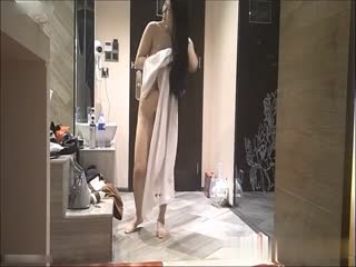 上門服務~身材性感陰毛濃密外圍女公關~幹到床上妹子說好累啊