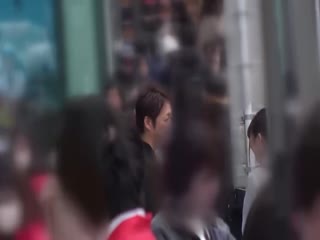 マジ軟派、初撮 新宿で見つけたGカップ女子大生は早漏彼氏