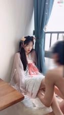 星空下の汉服美人野外露出4月完整版 古风制服诱惑激情性爱