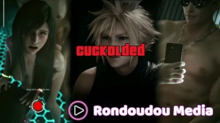 【HMVNTR】饥渴蒂法被疯狂抽插嗯啊连连，Nagoonimation × RondoudouMedia激情3D巨献